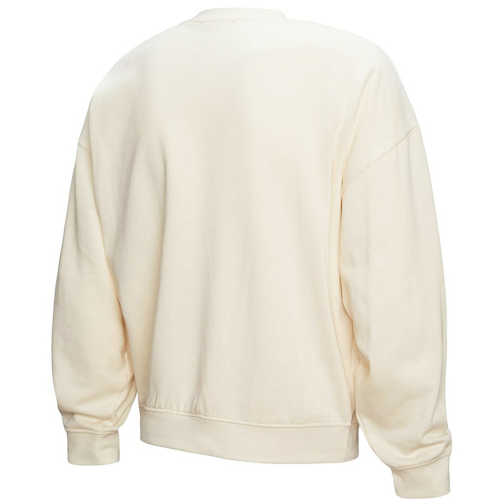 Mitchell & Ness Philadelphia 76ers Women's Brush Bucket Pullover Sweatshirt Cream