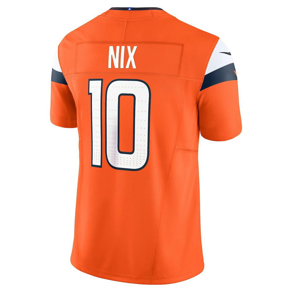 Bo Nix Denver Broncos Vapor F.U.S.E. Limited Jersey - Orange - Nike