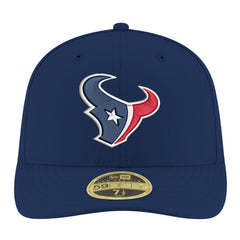 Houston Texans New Era Omaha Low Profile 59FIFTY Fitted Hat - Navy - NFL