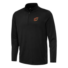 Cleveland Cavaliers Antigua Reprocess Quarter-Zip Top Black