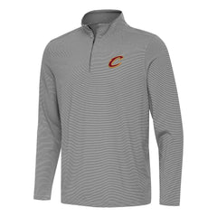 Cleveland Cavaliers Antigua Twine Quarter-Zip Top Black