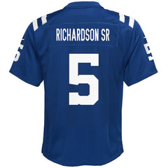 Anthony Richardson Sr. Indianapolis Colts Youth Game Jersey - Royal - Nike