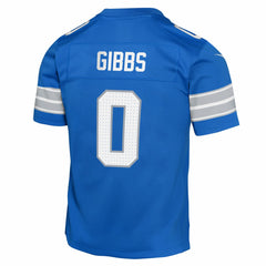 Jahmyr Gibbs Detroit Lions Youth Game Jersey - Blue - Nike