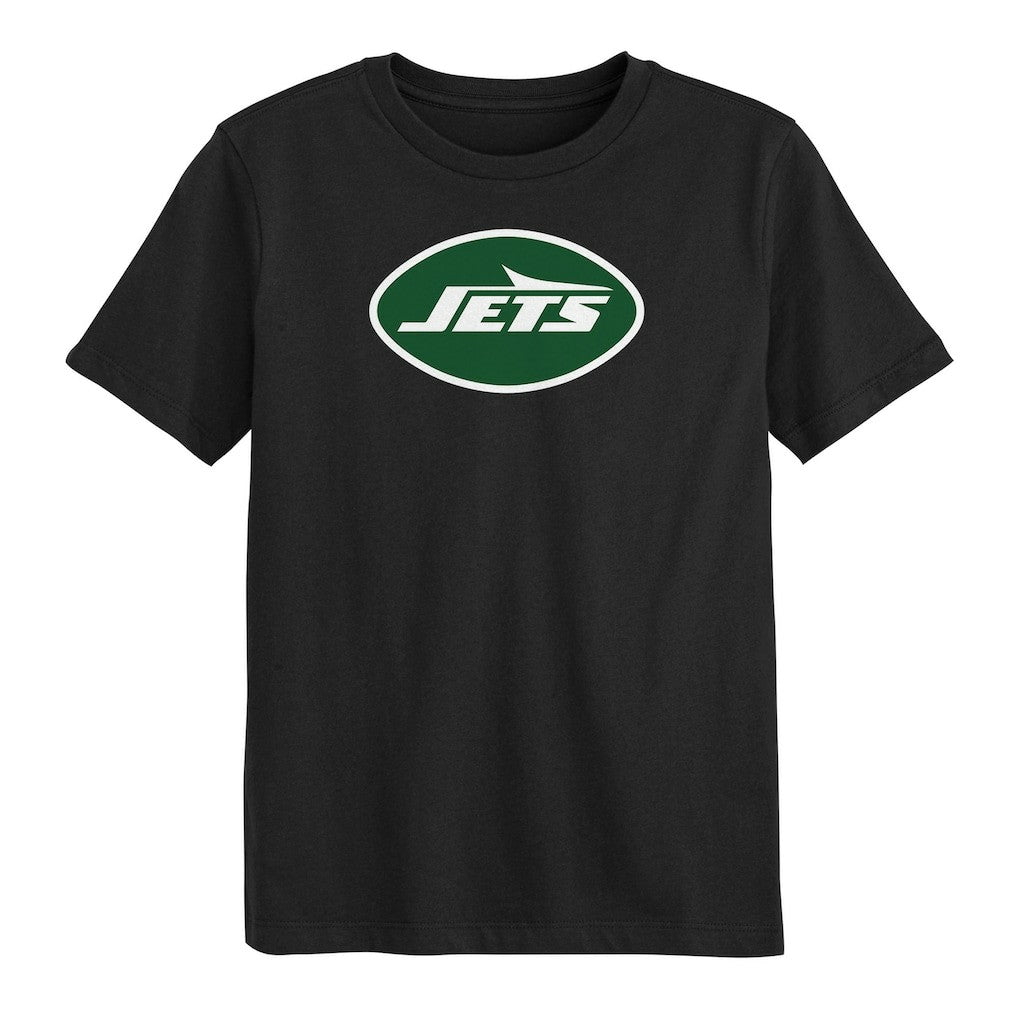 New York Jets Youth Primary Logo T-Shirt - Black - NFL