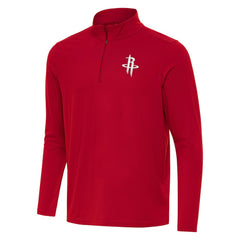 Houston Rockets Antigua Intent Quarter-Zip Top Red