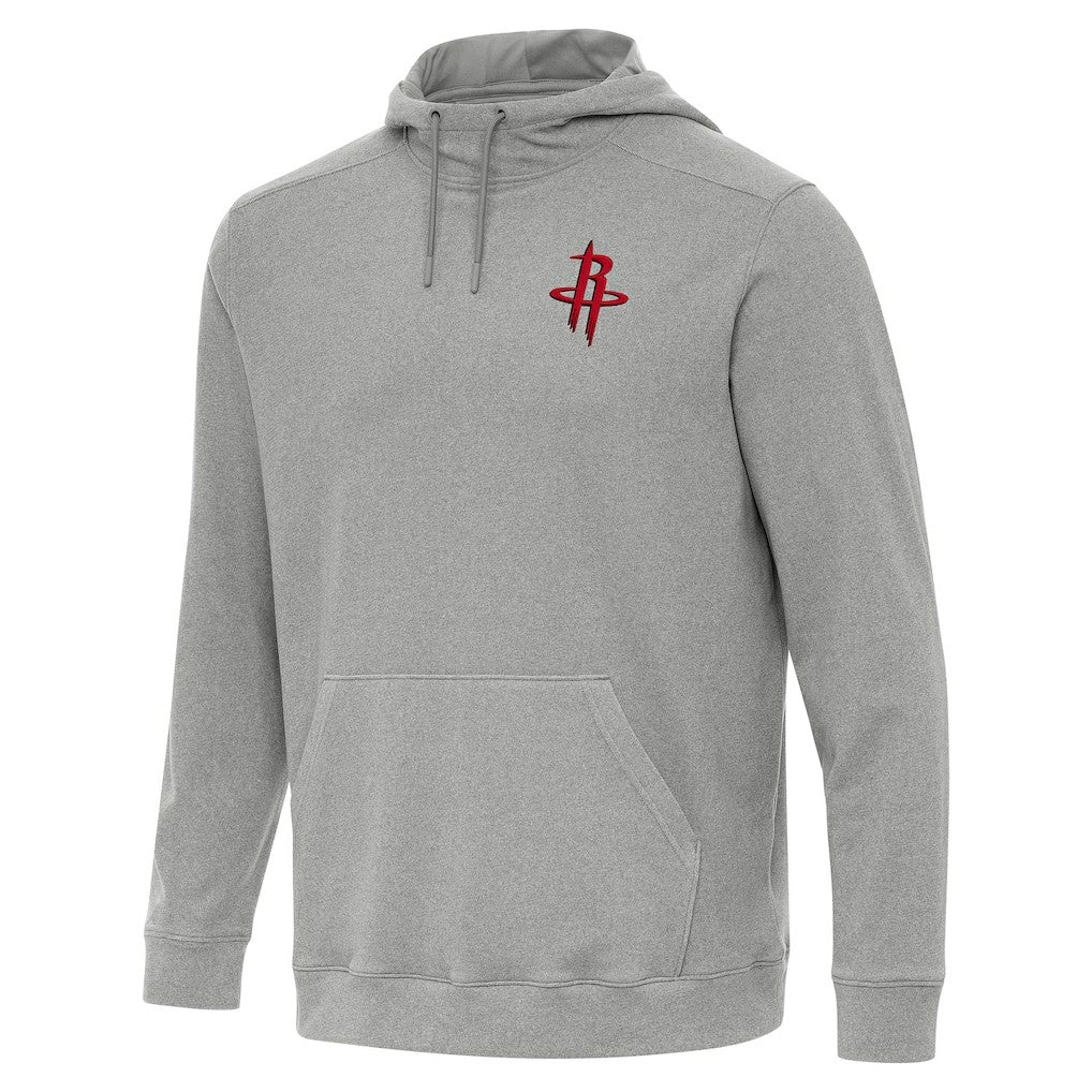 Houston Rockets Antigua Cloud Pullover Hoodie Heather Gray