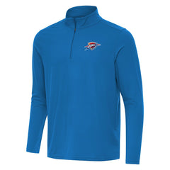 Oklahoma City Thunder Antigua Intent Quarter-Zip Top Blue