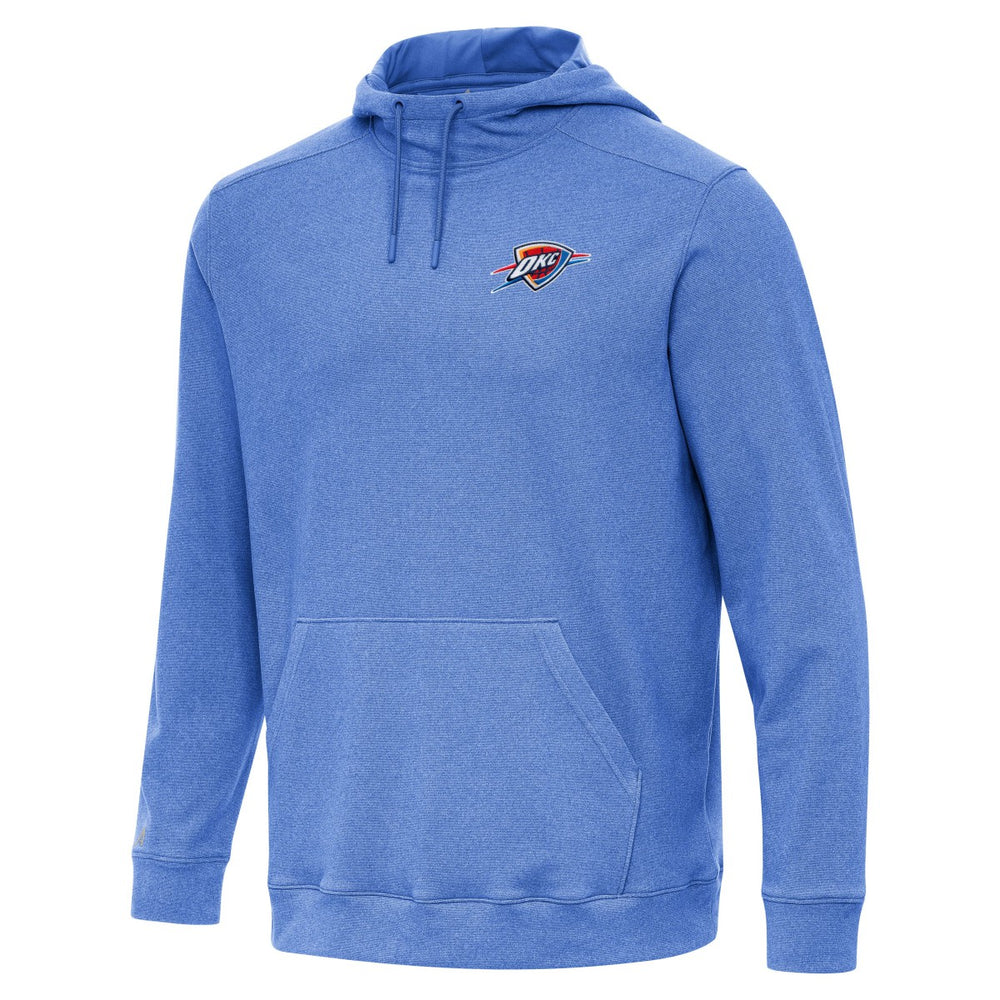 Oklahoma City Thunder Antigua Cloud Pullover Hoodie Heather Blue