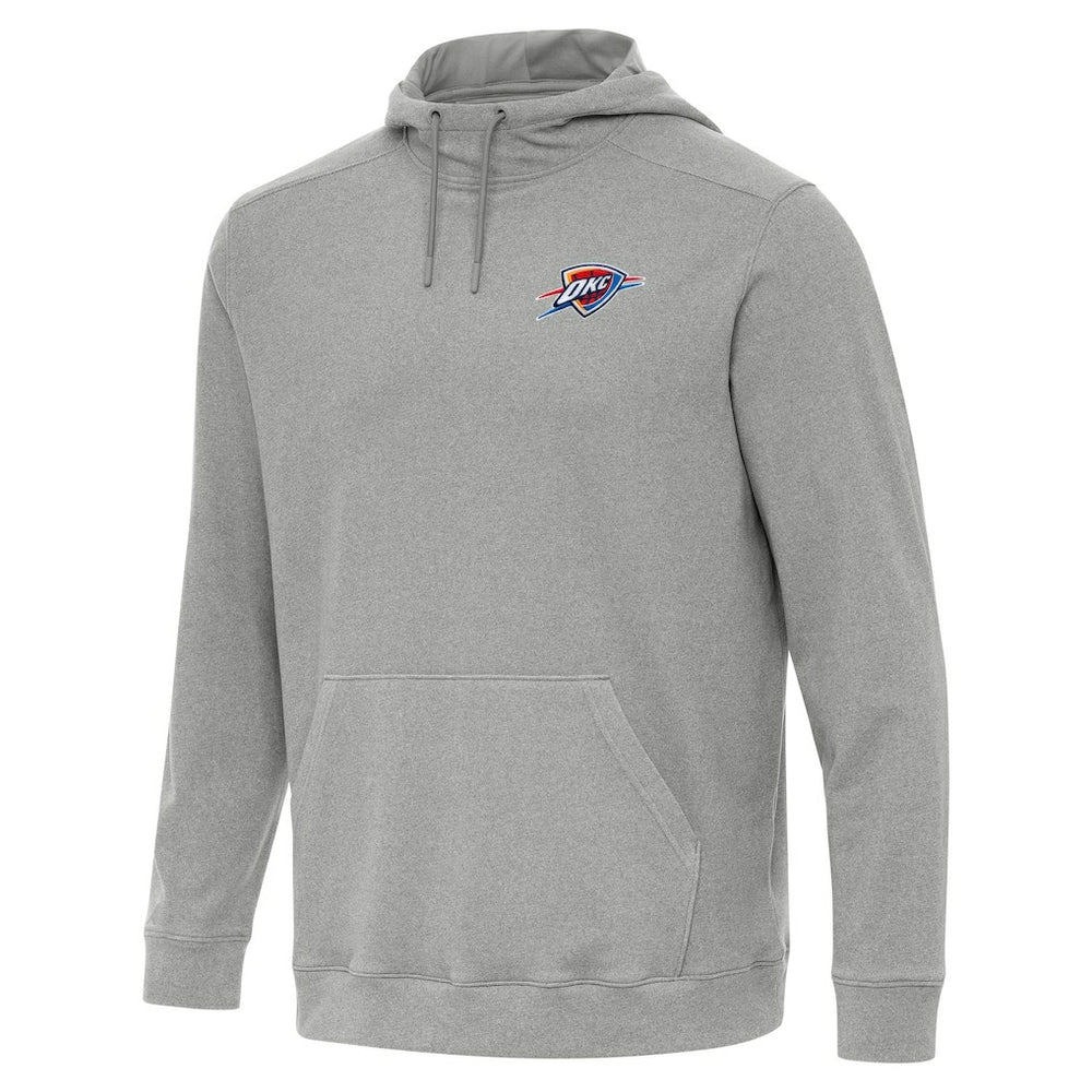 Oklahoma City Thunder Antigua Cloud Pullover Hoodie Heather Gray