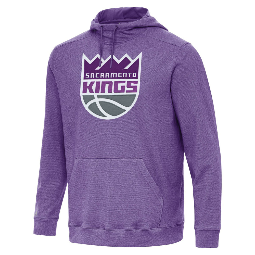 Sacramento Kings Antigua Cloud Pullover Hoodie Heather Purple