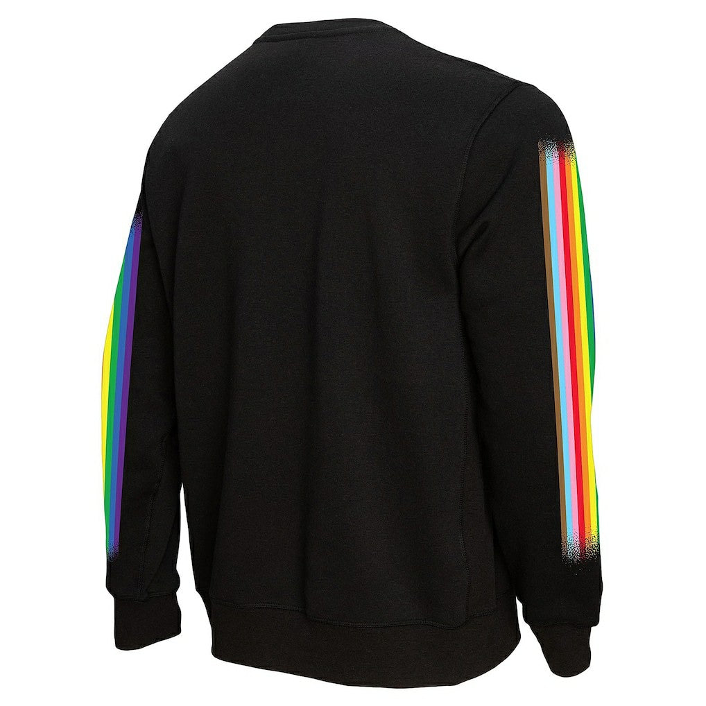 San Francisco 49ers Pride Pullover Sweatshirt - Black - Mitchell & Ness