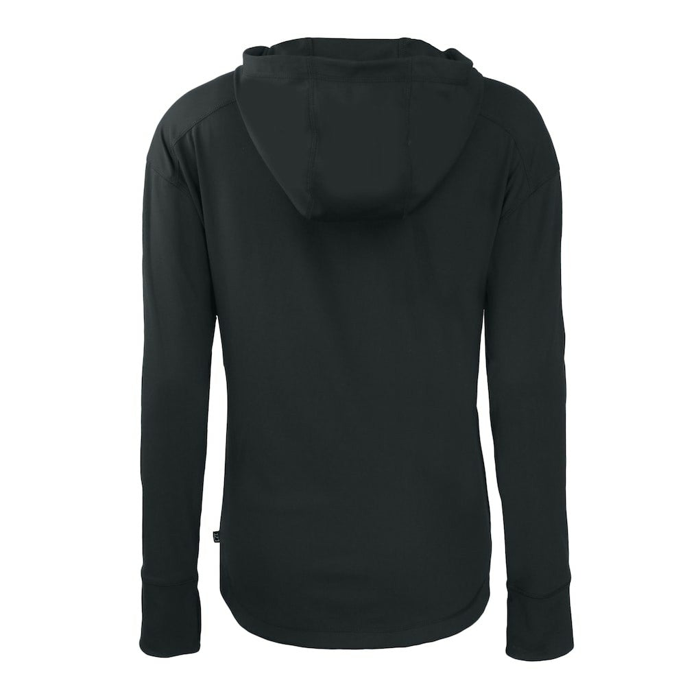 Cutter & Buck Cleveland Browns Women's Black Daybreak Eco Recycled Full-Zip Hoodie - NFL
