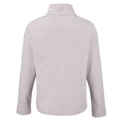 Cleveland Browns Cutter & Buck Women's Hunts Point Eco Textured Fleece Recycled Quarter-Snap Pullover - Gray - NFL