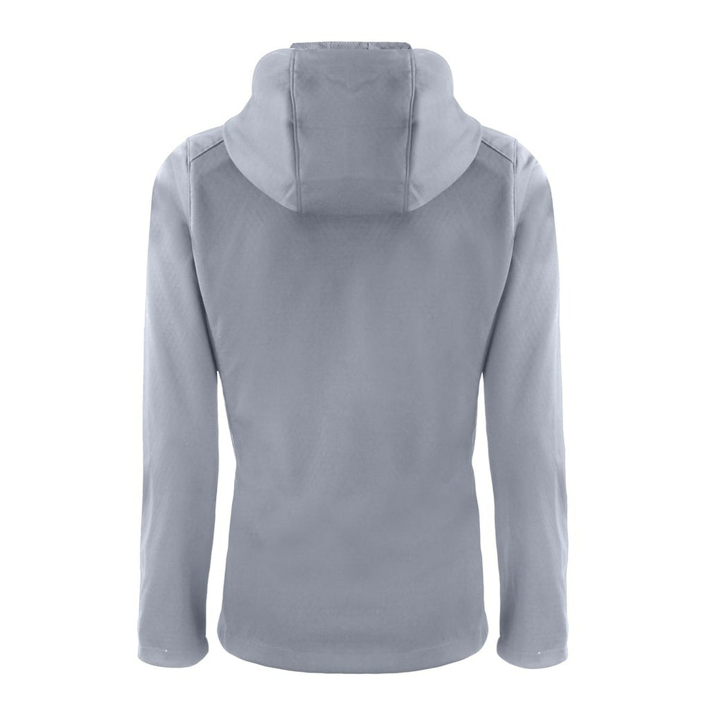 Cleveland Browns Cutter & Buck Women's Evoke Eco Softshell Recycled Full-Zip Hoodie Jacket - Gray - NFL