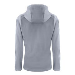 Cleveland Browns Cutter & Buck Women's Evoke Eco Softshell Recycled Full-Zip Hoodie Jacket - Gray - NFL