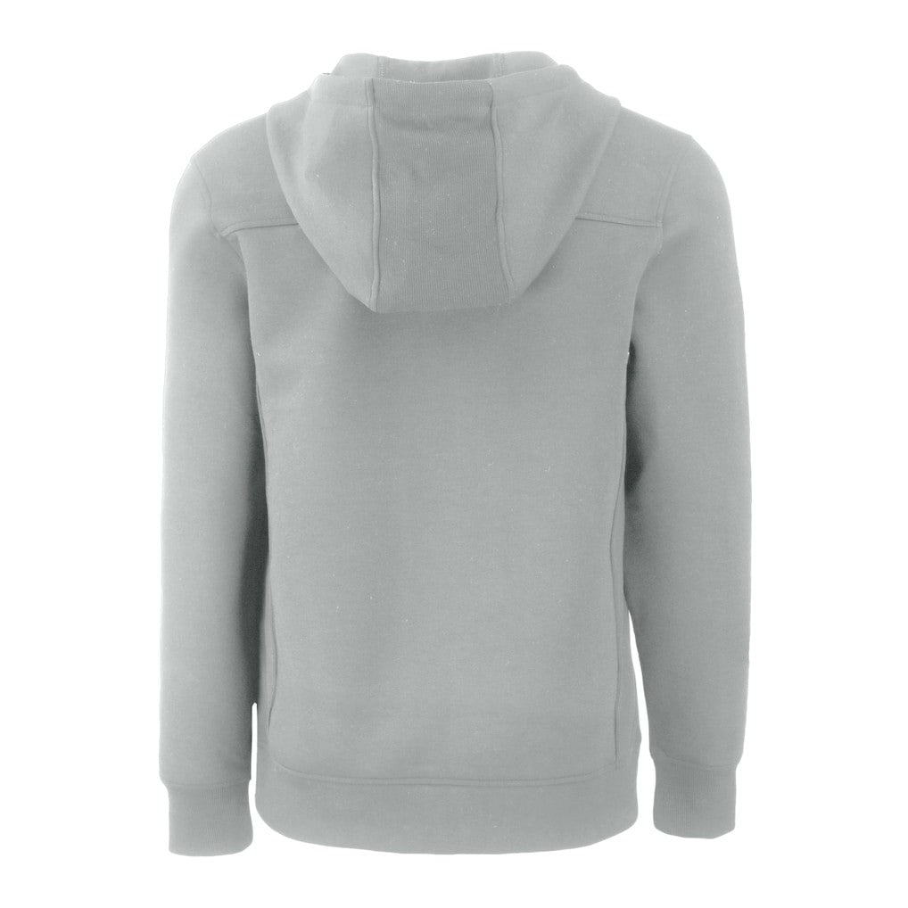 Cleveland Browns Cutter & Buck Roam Eco Recycled Half-Zip Pullover Hoodie - Gray - NFL
