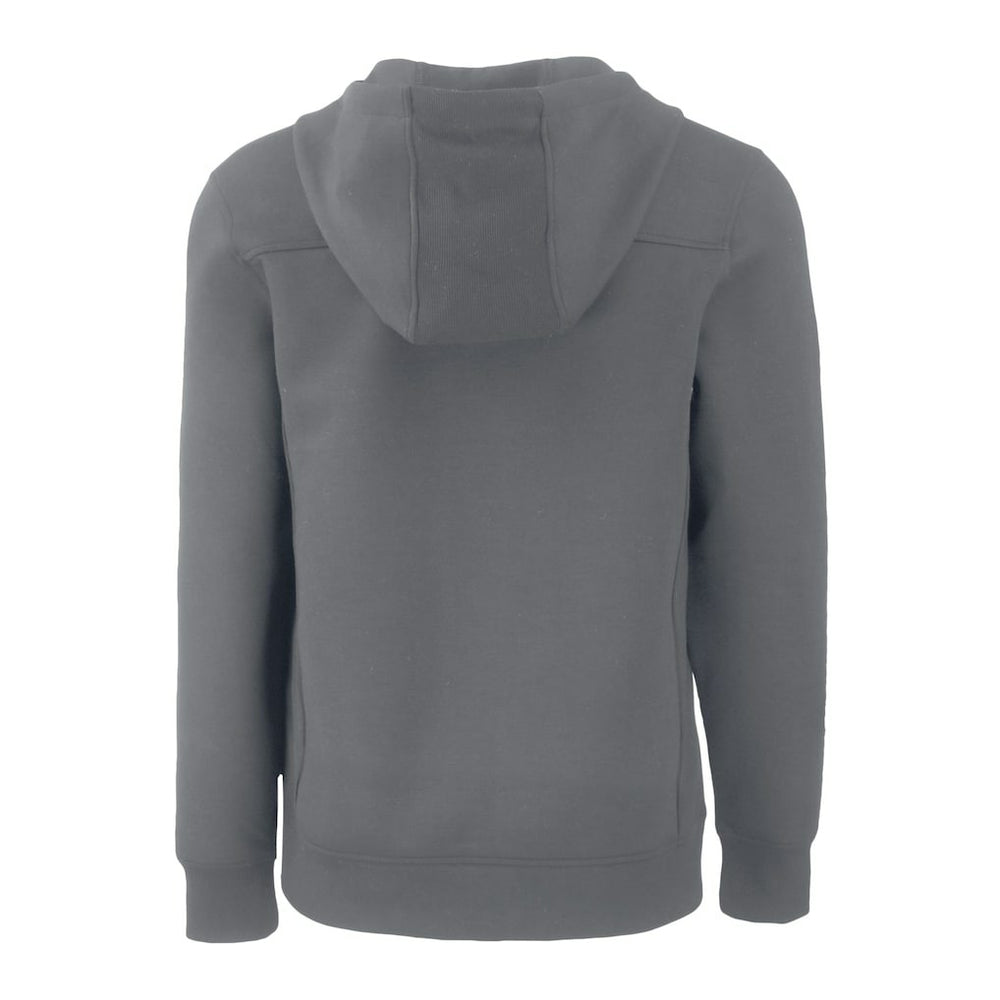 Cleveland Browns Cutter & Buck Roam Eco Recycled Half-Zip Pullover Hoodie - Gray - NFL