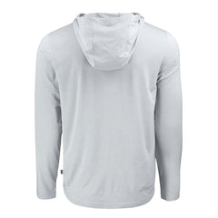 Cleveland Browns Cutter & Buck Coastline Epic Comfort Eco Recycled Long Sleeve Hooded T-Shirt - Gray - NFL