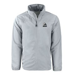 Cleveland Browns Cutter & Buck Charter Eco Recycled Full-Zip Hoodie Jacket - Gray - NFL