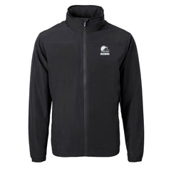 Cleveland Browns Cutter & Buck Charter Eco Recycled Full-Zip Hoodie Jacket - Black - NFL