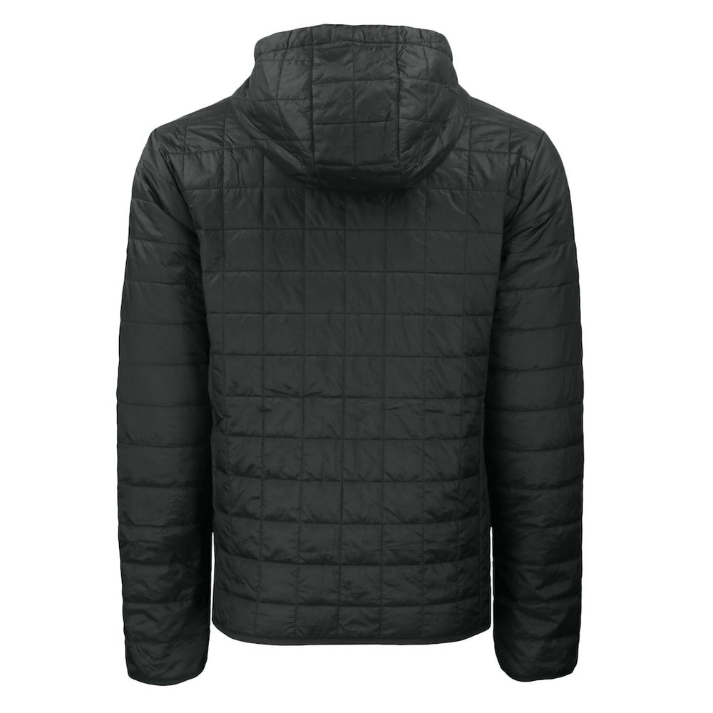 Cleveland Browns Cutter & Buck Rainier Primaloft Eco Full-Zip Hooded Jacket - Black - NFL
