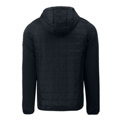 Cleveland Browns Cutter & Buck Rainier Primaloft Eco Full-Zip Hoodie Hybrid Jacket - Black - NFL