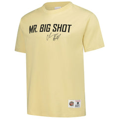 Mitchell & Ness Chauncey Billups Detroit Pistons Premium T-Shirt Cream