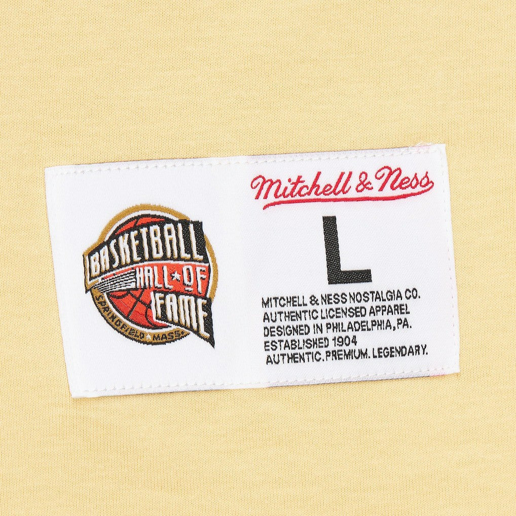 Mitchell & Ness Chauncey Billups Detroit Pistons Premium T-Shirt Cream
