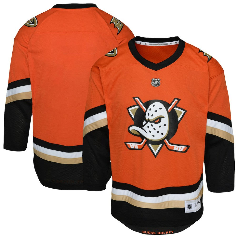 Anaheim Ducks Youth Home Replica Jersey - Orange | NHL Lifestyle