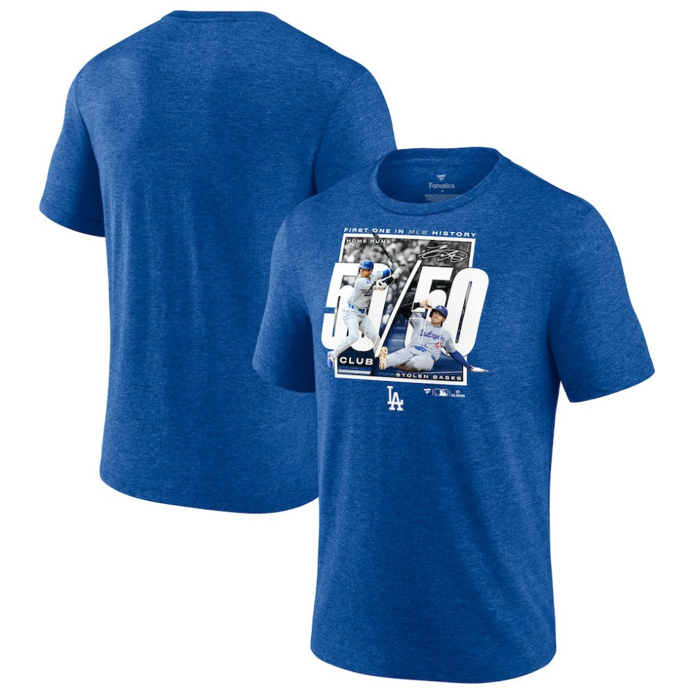 Shohei Ohtani Los Angeles Dodgers Fanatics 50/50 Club T-Shirt Outlet