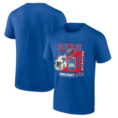 Buffalo Bills Bud Light T-Shirt - Royal - NFL