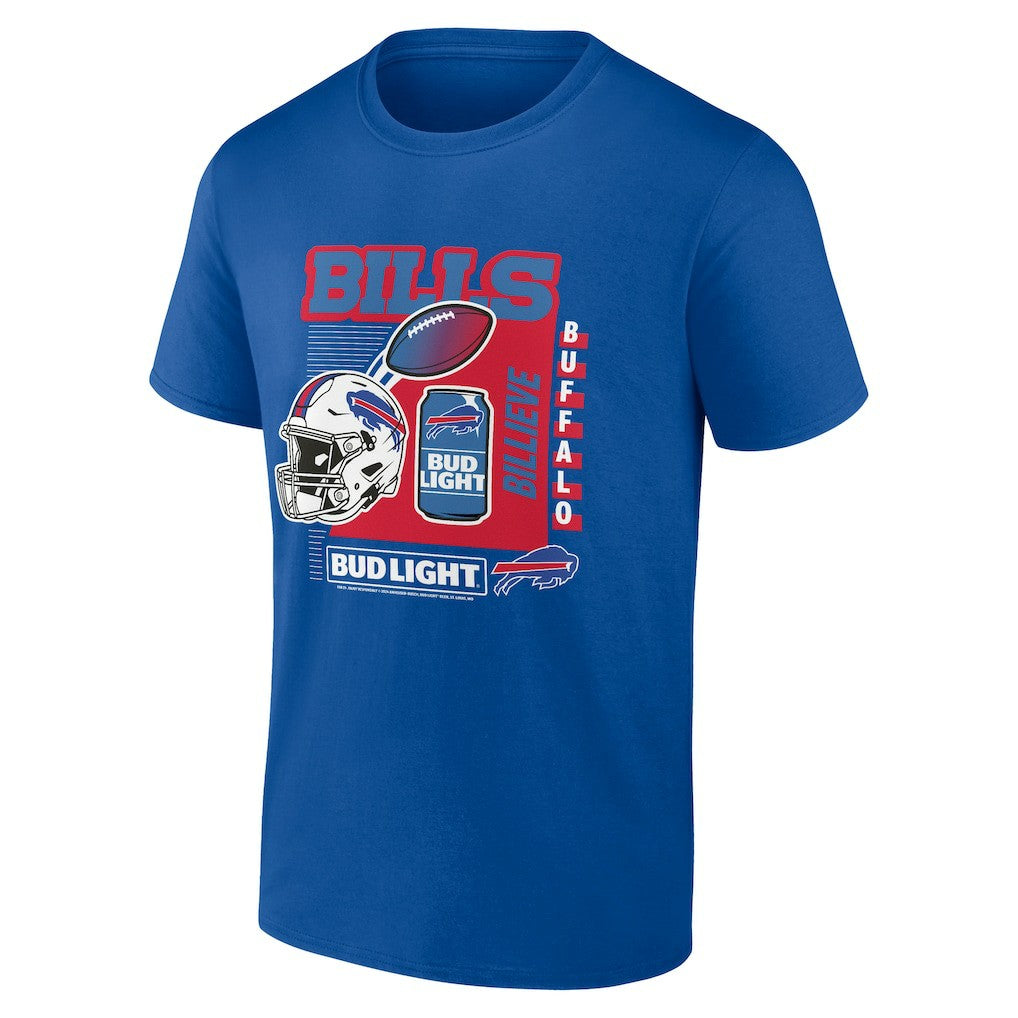 Buffalo Bills Bud Light T-Shirt - Royal - NFL