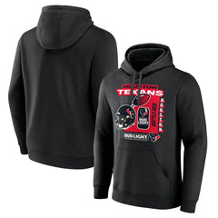 Houston Texans Bud Light Pullover Hoodie - Black - NFL
