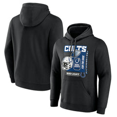 Indianapolis Colts Bud Light Pullover Hoodie - Black - NFL