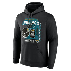 Jacksonville Jaguars Bud Light Pullover Hoodie - Black - NFL