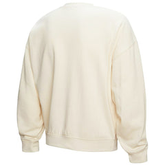 Philadelphia Eagles Women's Fandom Fleece Pullover Sweatshirt - Cream - Mitchell & Ness