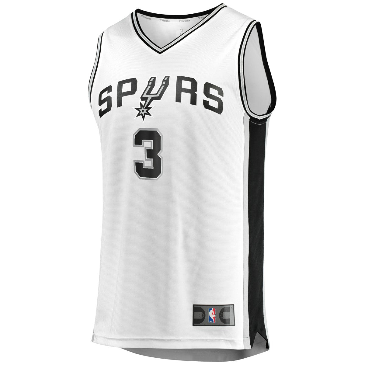 Fanatics Keldon Johnson San Antonio Spurs Fast Break Association Jersey White