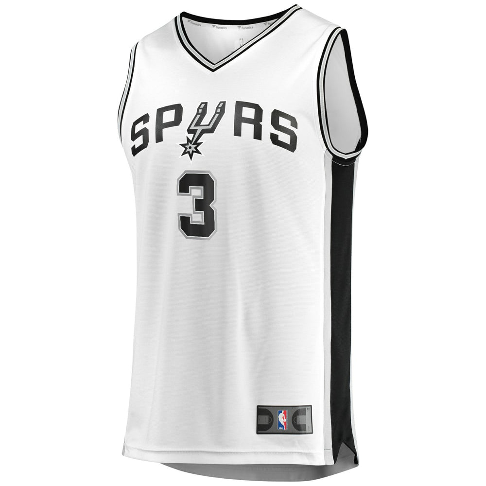 Fanatics Keldon Johnson San Antonio Spurs Fast Break Association Jersey White