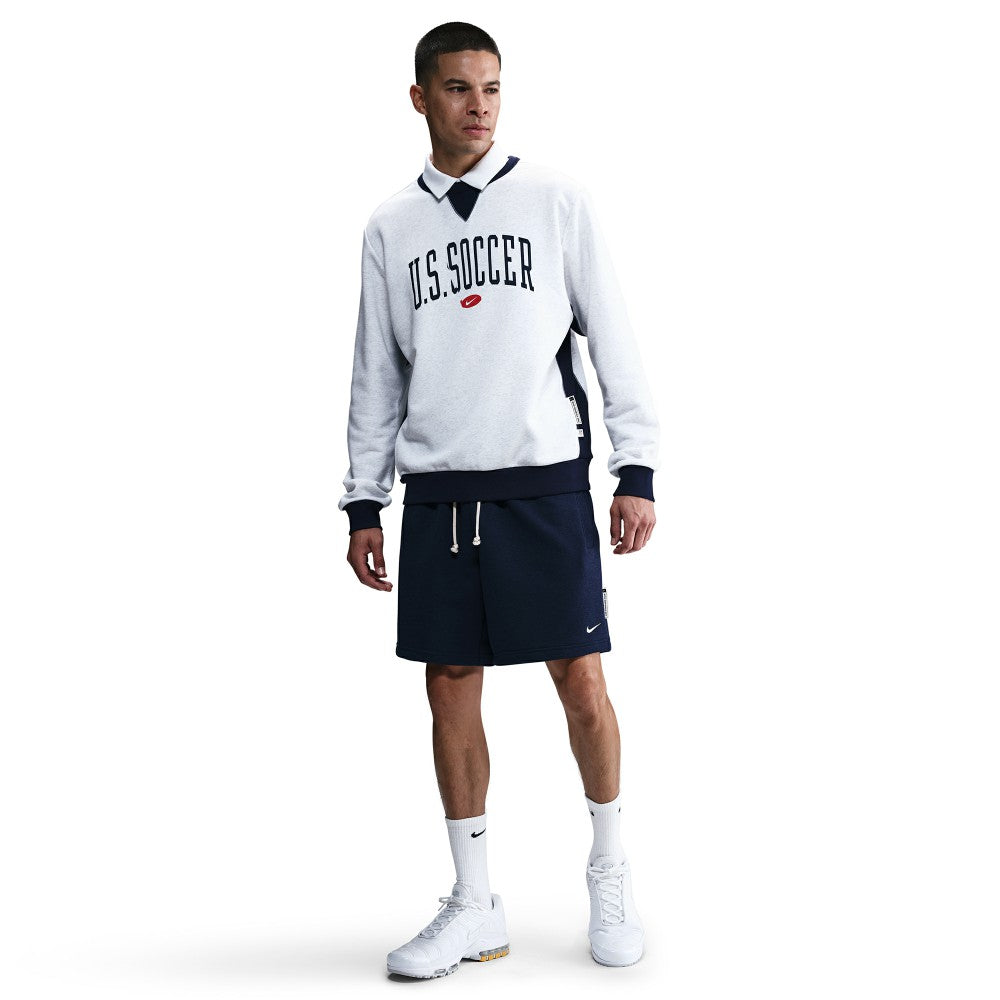 Nike - USMNT Standard Issue Pullover Sweatshirt - Heather Gray