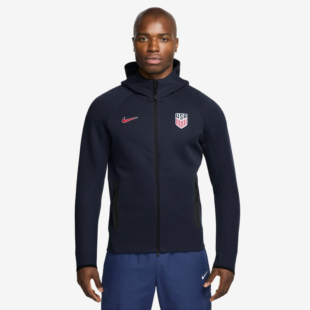Nike - USMNT Tech Fleece Full-Zip Hoodie - Navy