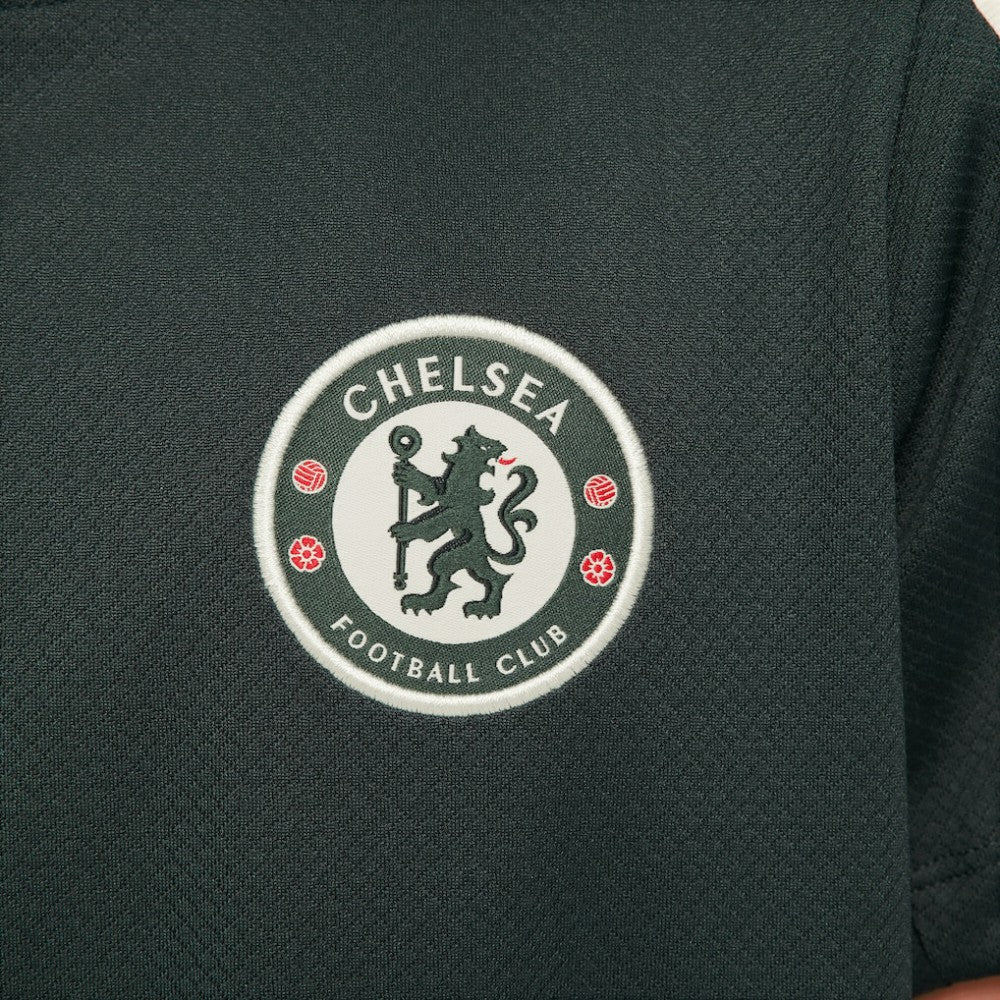 Nike - Chelsea Youth 2025/26 Strike Raglan Top - Green