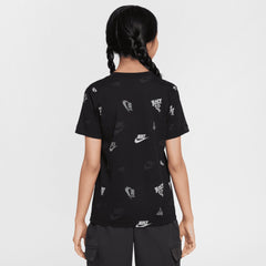Nike - Chelsea Youth Just Do It Crest T-Shirt - Black