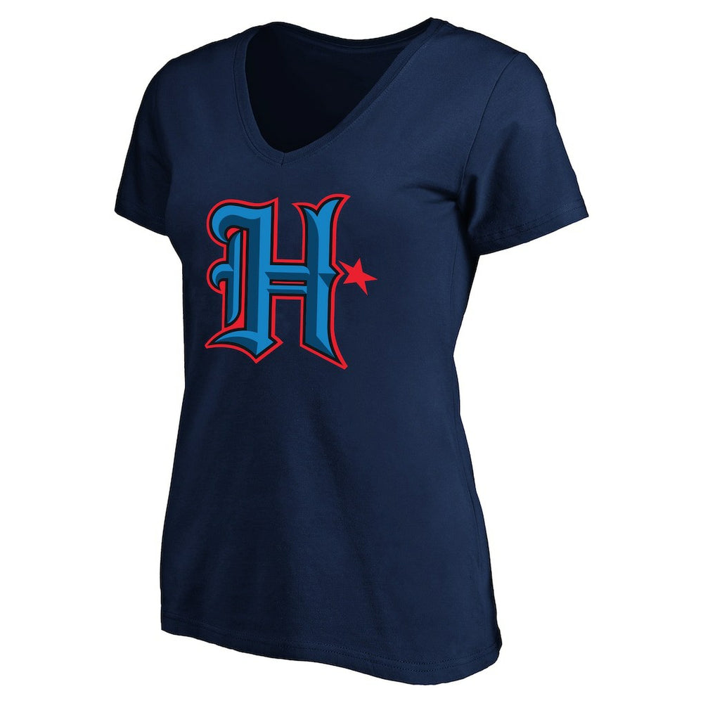 C.J. Stroud Houston Texans Women's Plus Size Fair Catch Name & Number Scoop Neck T-Shirt - Navy - NFL