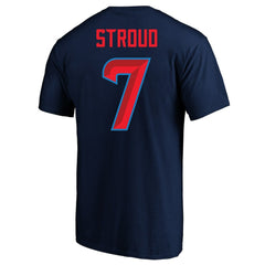 C.J. Stroud Houston Texans Big & Tall Player Name & Number T-Shirt - Navy - Fanatics