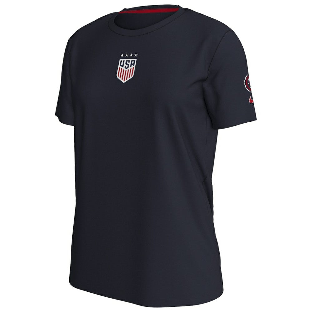 Nike - USWNT Women's Crest T-Shirt - Navy