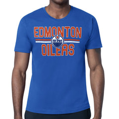 Edmonton Oilers Starter Mesh Look Team Name T-Shirt - Royal | NHL sale