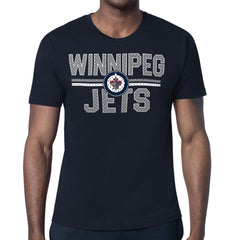 Winnipeg Jets Starter Mesh Look Team Name T-Shirt - Navy | NHL discount