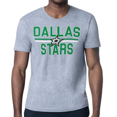 Dallas Stars Starter Mesh Look Team Name T-Shirt - Heather Gray | NHL on sale