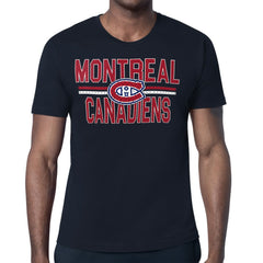 Montreal Canadiens Starter Mesh Look Team Name T-Shirt - Navy | NHL on sale