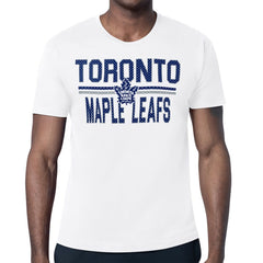 Toronto Maple Leafs Starter Mesh Look Team Name T-Shirt - White | NHL on sale